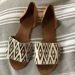 Madewell Thea Diamond Ikat Sandals